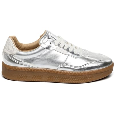 Steve Madden Euphoria Sneakers Silver Maat: 41 | Sneakers Outlet | Dames | Bruin