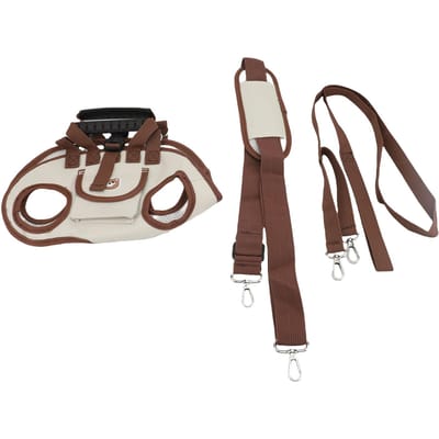 Hond Tilharnas Drager Draagzak Rugzak   Riem voor Kleine Honden Puppy Reizen Draagbaar white