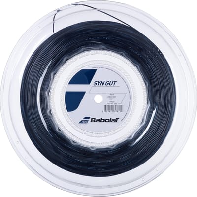 Babolat Synthetic Gut Rol Snaren 200m-Zwart