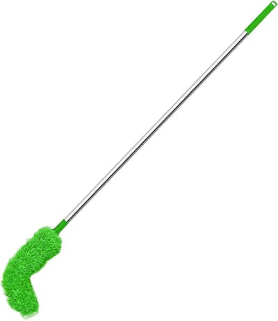 Dakgoot Reiniger - Goot Borstel - Dakgoten Schoonmaken - Telescopisch Verstelbaar - Tot 220 cm - Groen