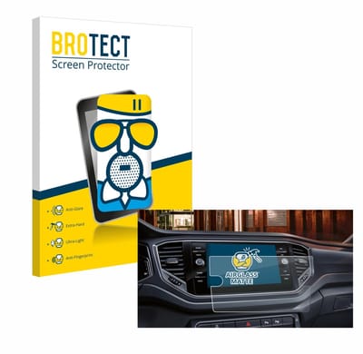 BROTECT - Screenprotector voor Volkswagen Touran 2.0 Discover Media 8" 2019 - Folie Beschermfolie Beschermglas matte