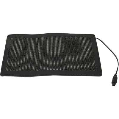 Flexibel LED Autoscherm Ultradun Bluetooth App-bediening Aangepaste Tekstpatroon Buigbaar Programmeerbaar black