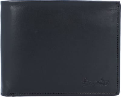 Esquire Nieuw Zijden Portemonnee Leer 10,5 cm - Jongens - Horizontaal - schwarz