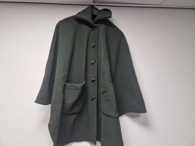 Rolstoel Poncho Fleece / Scootmobiel Poncho Fleece - Kleur Groen