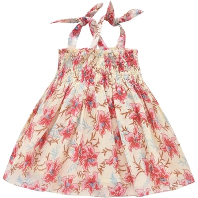Louise Misha Dress Marceline Raspberry Flowers Size: 9M | Dresses Outlet | Unisex | Roze