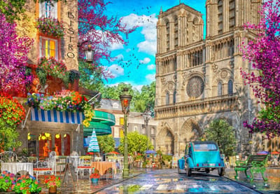 Bluebird Puzzle legpuzzel Notre Dame Afternoon - 1000 stukjes.