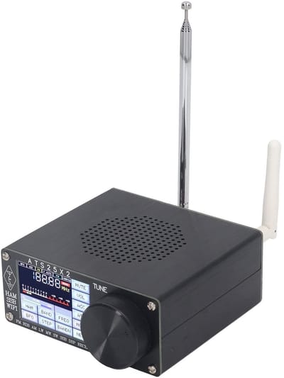 Dailygoods- Bandradio Volledige Ontvanger - DSP Technologie - Spectrumscanning - Frequentiebereik FM/AM - Ideaal voor Kortegolffrequenties - Optimale Ontvangst
