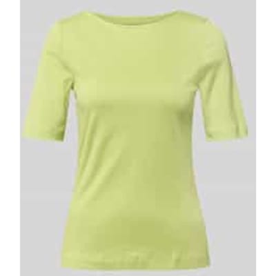 T-shirt met boothals
