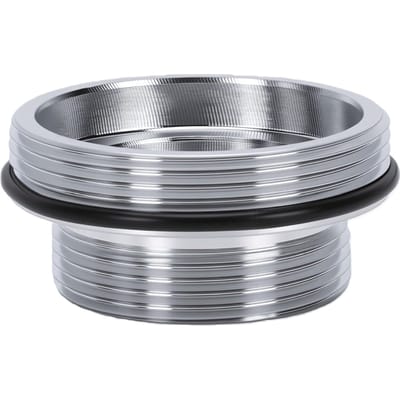 Kraanadapter Flexibel Roestvrij Draadranden Universele Kraandraadadapter Mannelijk 28mm naar Mannelijk 22mm gray