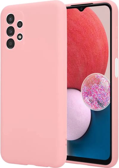 Roze Hoesje geschikt voor Samsung A53 - Liquid Silicone Hoesje Geschikt voor Samsung A53 - Pink - Roze