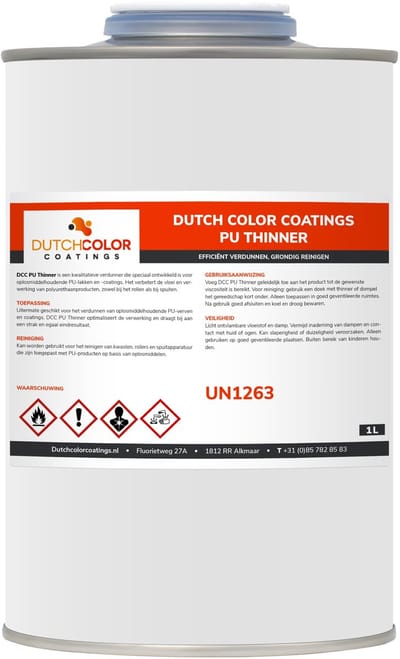 DCC PRO Structuurverf Mat - 10L - 10L - RAL 7021 | Zwartgrijs