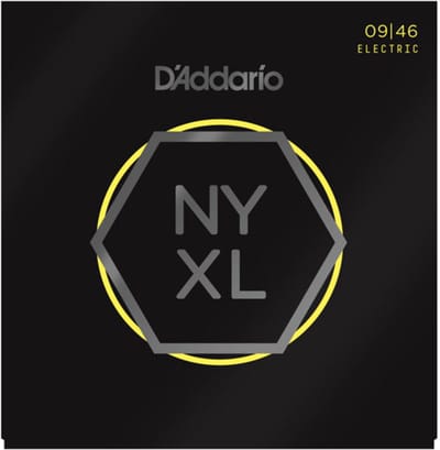 D'Addario NYXL0946 Snaren voor Elektrische Gitaar (9-46) Super Light Top/Regular Bottom