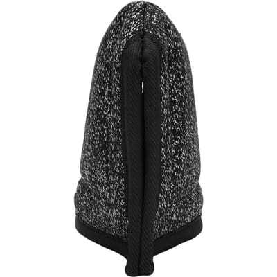 Hondenbeet Wig Huisdier Interactief Speelspeeltje Jute Pad Duurzame Hondenbeet Mouw Trainingsuitrusting met Handvat voor Buiten black