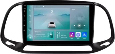 Autoradio met bluetooth - Carplay - Voor Fiat Doblo (2015-2019) - Geschikt voor Apple en Android - Stereo - Navigatie - Navigatiesysteem auto