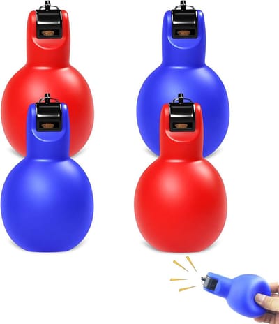Set van 4 Handfluitjes voor Sport, Training en Noodsituaties