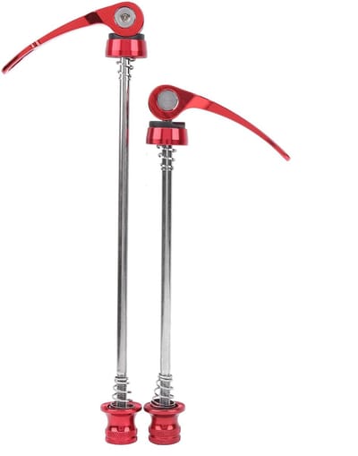 Dailygoody - Fietswielnaaf - Snelspanner - Handig en arbeidsbesparend - Rood - Mountainbike en racefiets - Ideaal voor eenvoudige wielenwissel - Gesch...