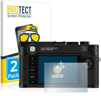 BROTECT - Screenprotector voor Leica M10 / M10-P / Q2 - Folie Beschermfolie matte 2 Stuks