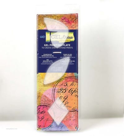 Gel Press Drukplaat - Gel - Natuur - 7,62 cm - 3 Stuks