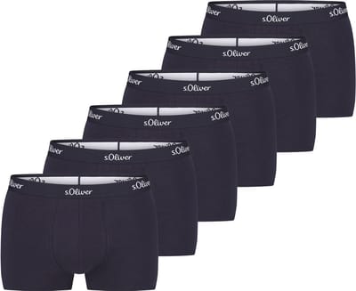 s.Oliver Heren retro short / pant 6 pack Basic