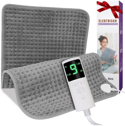 RWB® Warmtekussen Elektrisch - Warmtekussen - Extra Groot Warmtekussen - 9 Niveau's - 44 x 84 CM