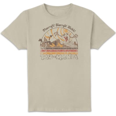 Looney Tunes Kaboom! Taz-Mania t-shirt - Witte vintage wash - M