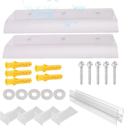 Voordeur Luifel - Buiten Luifel - Bescherming Buiten - Hittebestendig PC Materiaal - 40x100cm tot 50x120cm - Transparant