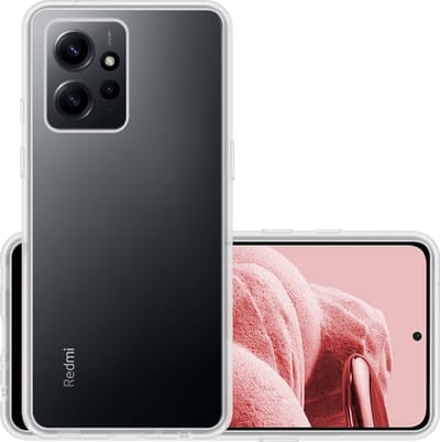 Hoesje - Geschikt voor Xiaomi Redmi Note 12 4G - Sterk & Shockproof - Hoes Cover - Siliconen Case - Transparant