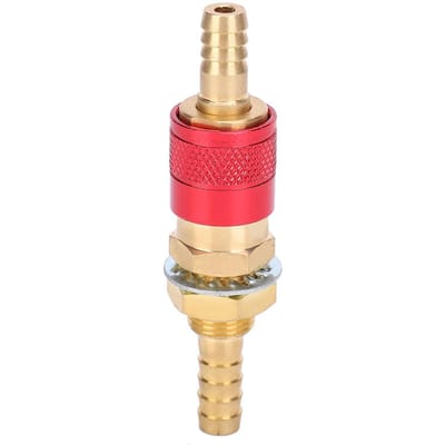 8 mm paar watergekoelde en gasadapter snelkoppeling voor MIG TIG-lastoorts