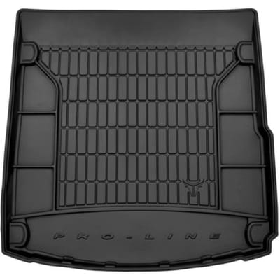 Frogum Dryzone - Kofferbakmat Audi A6 C6 Sedan (2004-2006) - Zonder Uitsparing Links - Met Organizer - 5cm Hoge Rand