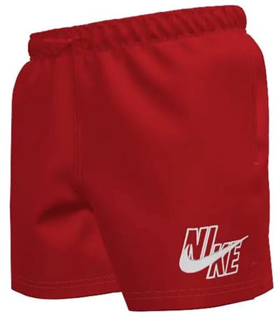 Nike Swim Logo Lap 5´´ Zwembroek Rood XS Man