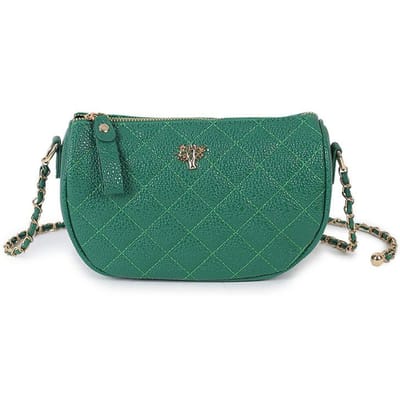 Kaviaar Kleine Vierkante Tas, Een Niche Dames Tas met Een Modieuze en High-end Gevoel, Een Stijlvolle Enkele Schouderband Crossbody Tas met Ketting groen