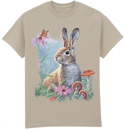 Haas Curious Cottontail The Coloured House T-shirt M