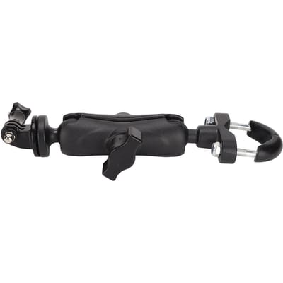 Fiets Camera Houder 360 graden Draaibaar Universeel 14in Motorfiets Sportcamera Bevestiging voor Kaart Digitaal gray