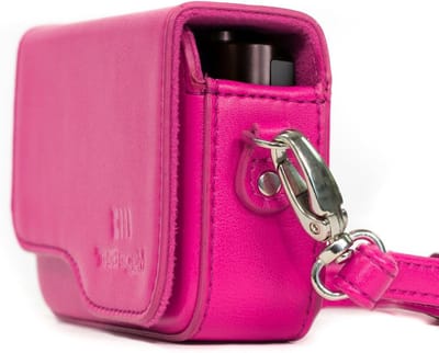 Leren Cameratas - Beschermhoes Camera - Fotografie Bescherming - Tijdloze Lederlook - One Size - Roze