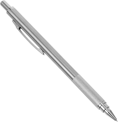 Graveerpen Set - Metaal Pen - Precies Markeren - Stalen Naald - 14.7 cm - Zilver