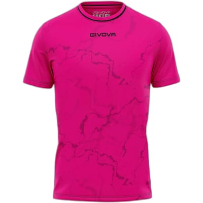 Sportshirt Givova Grafite Fuchsia-zwart Roze - L