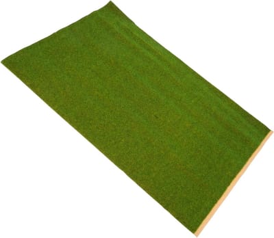 Kunstgras Mat - Decoratief Gras - Modelbouw Decoratie - Realistisch Uiterlijk - 50 x 35 cm - Lichtgroen