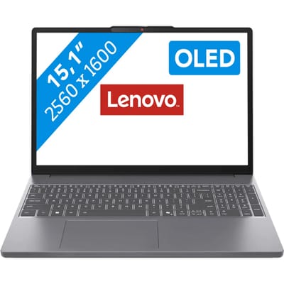 Lenovo IdeaPad Slim 3 15IRH10 Intel® Core™ i7 i7-13620H Laptop 38,9 cm (15.3") WQXGA 16 GB DDR5-SDRAM 1 TB SSD Wi-Fi 6 (802.11ax) Windows 11 Home Engels Grijs