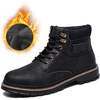 Winter Veiligheidsschoenen Voor Heren En Dames Anti-perforatie Onverwoestbare Lasser Werkveiligheidslaarzen Kevlar Inlegzool Beschermschoenen 36