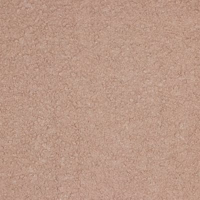 10 meter bouclé stof - Oud roze - 150cm breed