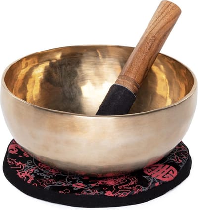 Handgemaakte klankschaal voor meditatie en ontspanning - Ø 19 cm