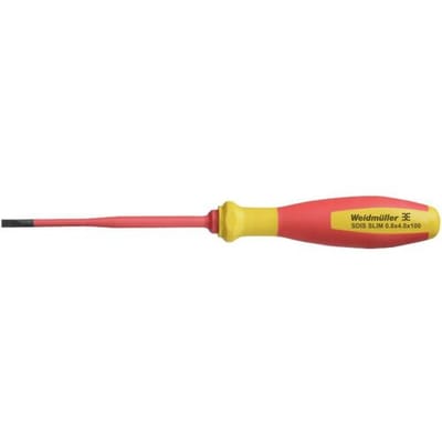 Weidmüller SDIS SLIM 0.8X4.0X100 Platte schroevendraaier Kopbreedte: 4 mm Koplengte: 100 mm