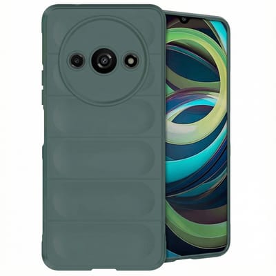 imoshion Hoesje - Geschikt voor Xiaomi Redmi A3 - EasyGrip Backcover - Donkergroen