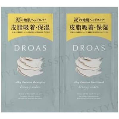 DROAS - Silky Cleanse Shampoo & Treatment Trial Set 10ml x 2