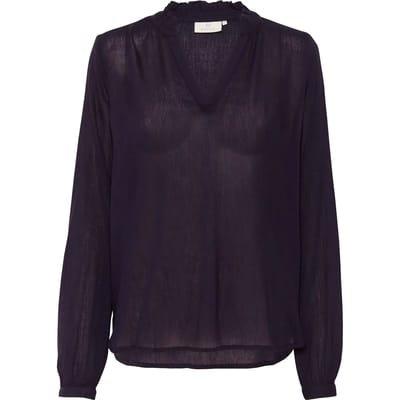 Dames blouse met volant KAFFE Amber