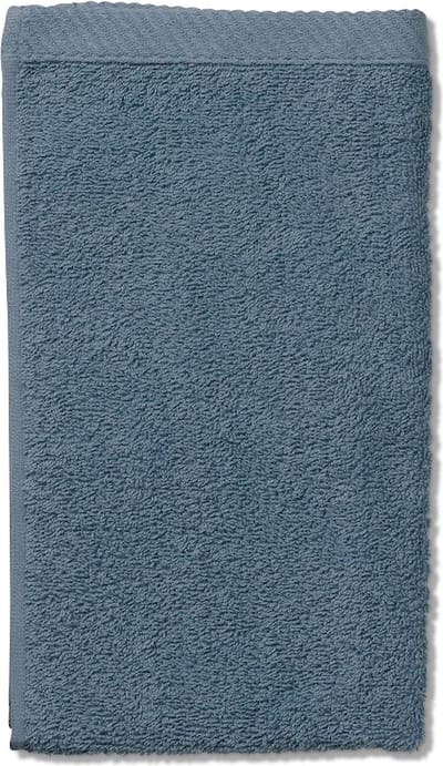 Gastendoek, Set van 3 Stuks, 30 x 50 cm, Rook Blauw, Katoen - Kela | Ladessa
