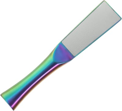 Voetvijl - Eeltverwijderaar Pootverzorging - Voeten Verzorgen - Dubbelzijdig Roestvrij Staal - 25.5 cm - Zilver