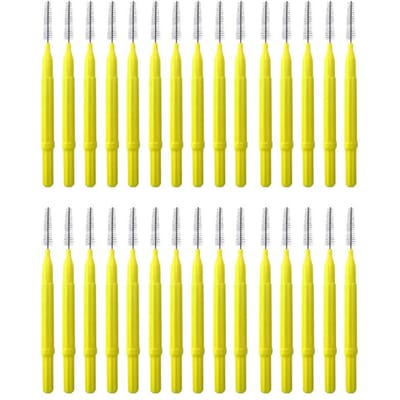 30 Pièces Brossettes Interdentaires Multicolores Cure-Dents pour Espaces Dentaires Soin des Dents Outils d'Hygiène Buccale Faciles à Glisser
