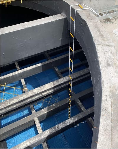Touwladder - Noodladder Vluchtladder - Veilig Ontsnappen - Scheurvast Nylon Touw - 5 Meter Lengte