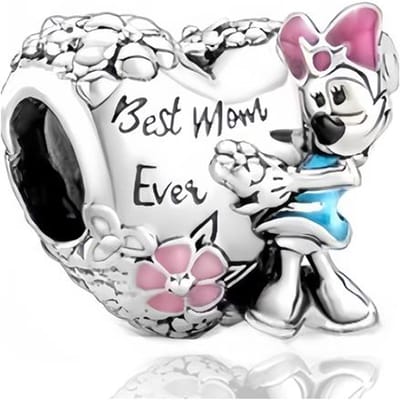 Nieuwe Miniso Mickey En Minnie Serie Bedeltjes Origineel Ideaal Voor Armband Donald Duck Bedeltjes Charm Dames Fijne Sieraden white